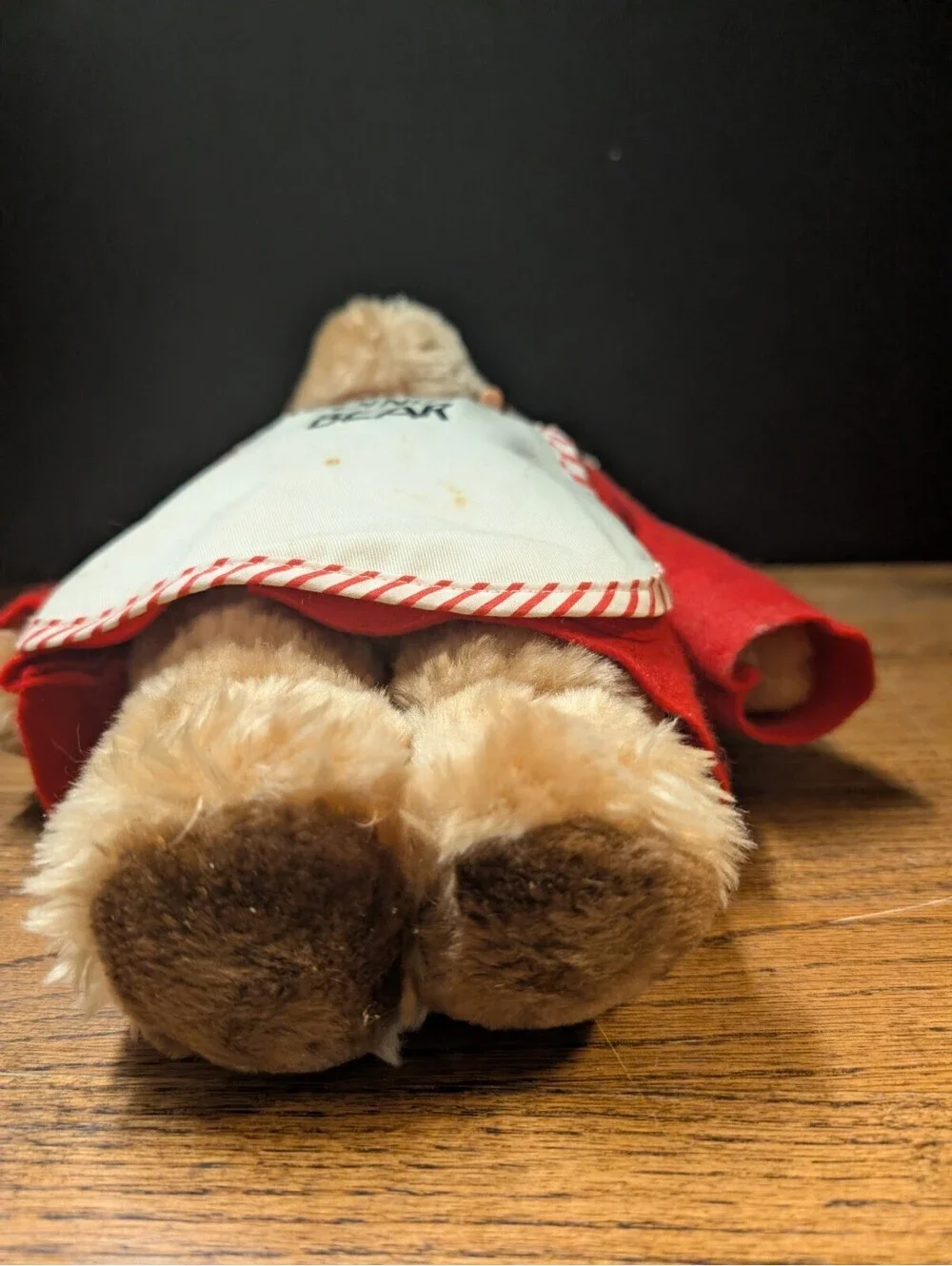 Vintage 1972 Paddington Bear Chef Plush Collectible 16